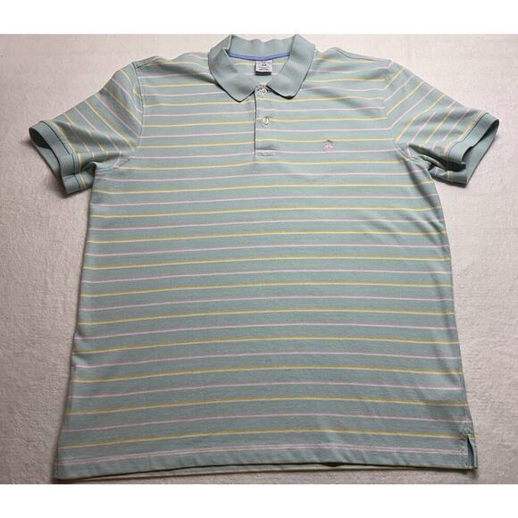 Brooks Brothers Other - Brooks Brothers Polo Shirt MENS XXL Pastel Striped Easter